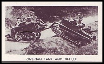 One-Man Tank and Trailer
